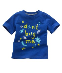 Blue Don't Bug Me Tee