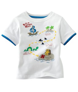 White Treasure Hunt Tee