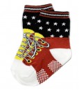 Shoe Motif Boy Socks 9-12cm