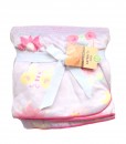 Baby Girl Blanket Double Fleece