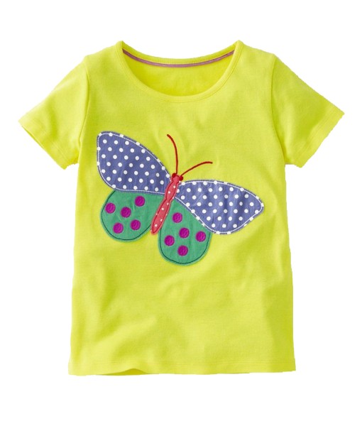 Big Butterfly Lime Tee 1