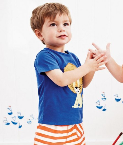 Lion Blue Tee