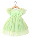 Waistband Tutu Dress Green