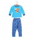 Bear Sail Boat Blue Pajama