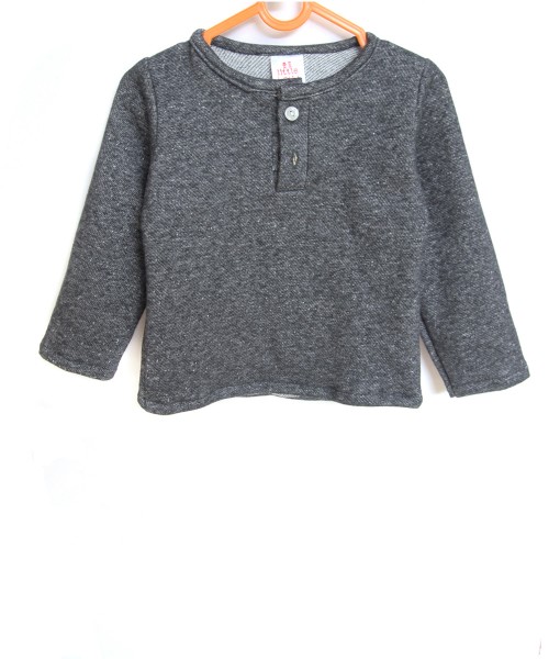 Semi Sweater Top - Dark Grey 1