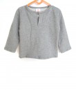 Semi Sweater Top - Light Grey