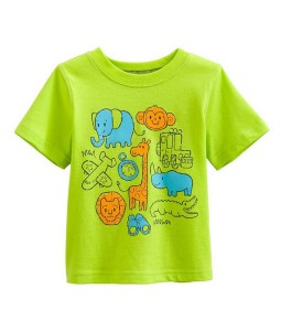 Safari Adventure Green Tee