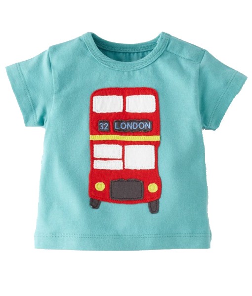London Bus Turquoise Tee 1