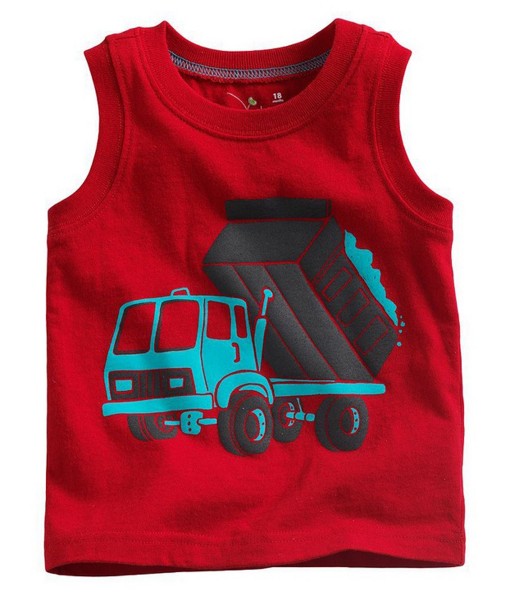 Big Truck Red Tanktop 1