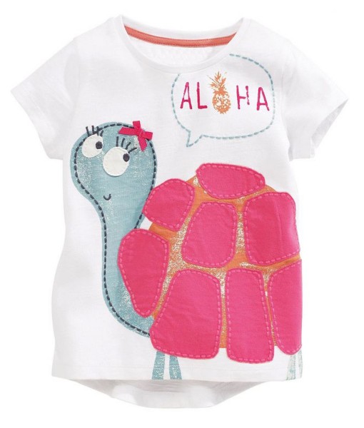 Aloha Turtle White Tee 1