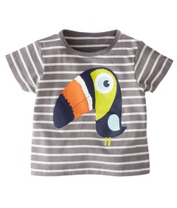 Toucan Grey Stripes Tee