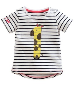 Giraffe Black Stripes Tee