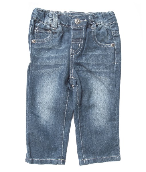 Rope Pocket Line Jeans - Blue
