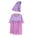 Gamis Tutu Dress - Purple