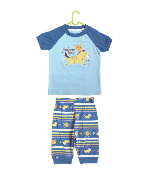 Blue Rainbow Pony Pajama 1