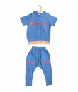 Blue Dinosaur Hoodie Top + Pant