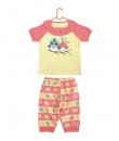 Peach Owl Tree Pajama
