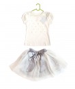 White Shirt + Tutu Skirt