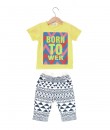 ZigZag Yellow Tee + Tribal Pant