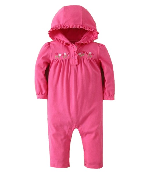 Pink Tulip Hoodie Jumper 1