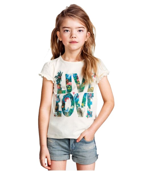 Live Love White Tee 1