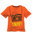 Orange Camera Oh Snap Tee (warna kurang orange)
