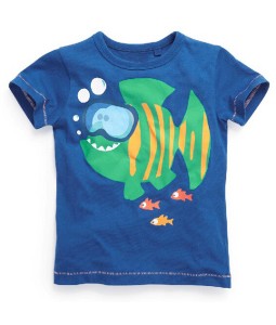 Diving Fish Blue Tee