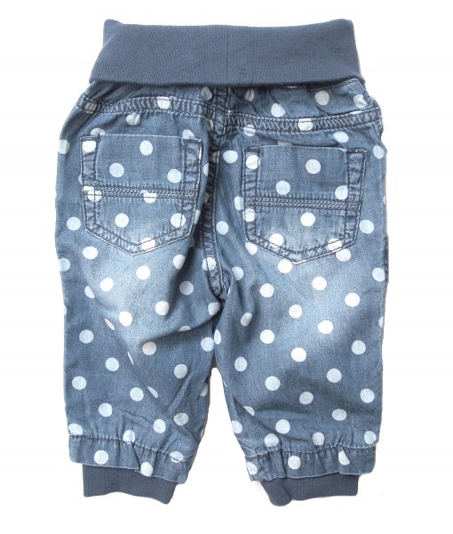 Polkadot Pant with Waistline and Manset