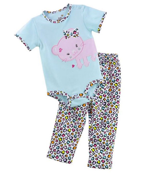 Kitten Blue Bodysuit + Leopard Pant 1