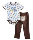 Paw Brown Bodysuit + Bear Pant