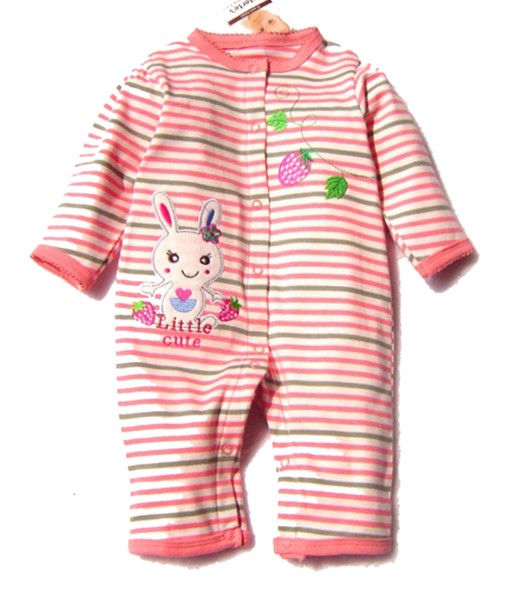 Rabbit Pink Stripe Jumper 1
