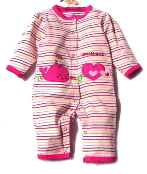 Whale Pink Stripe Jumper 1