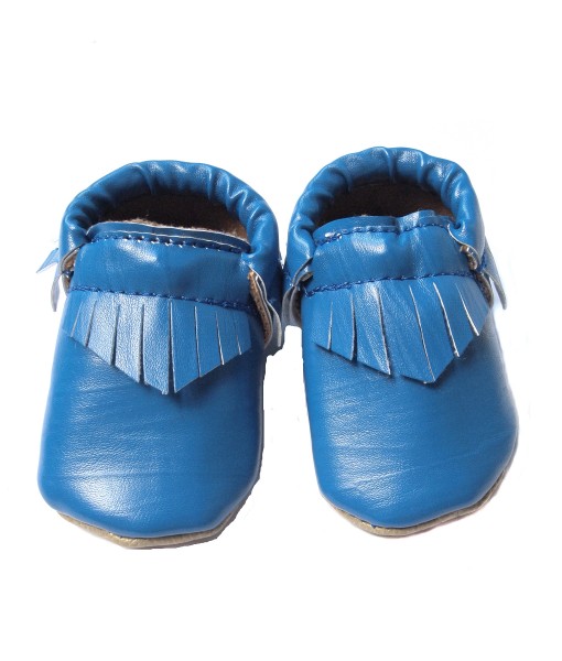 Baby Moccs - Neon Blue 1