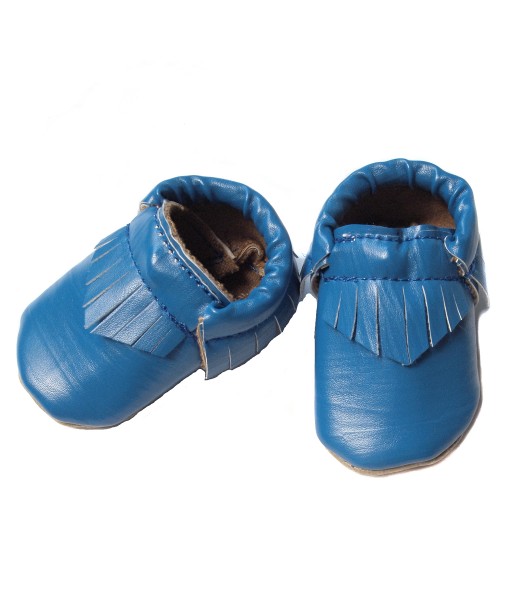 Baby Moccs - Neon Blue
