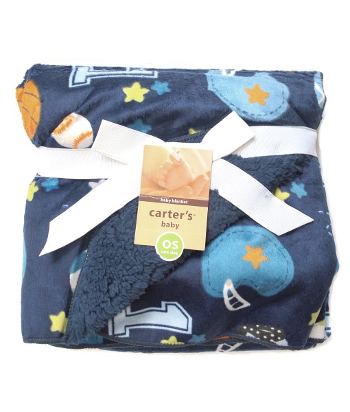 Baby Boy Blanket - Ball Game 1
