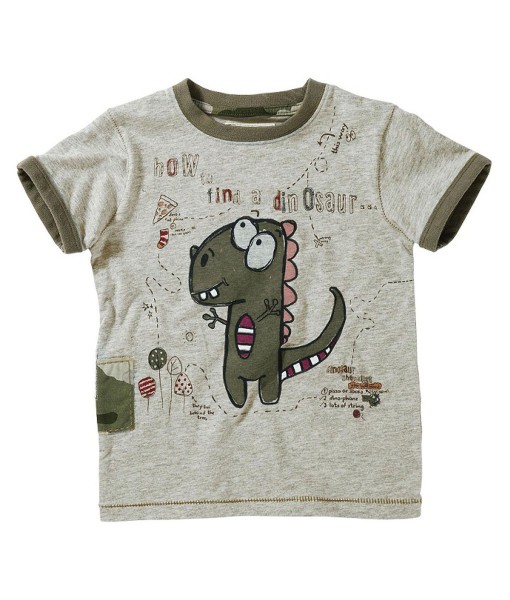 Grey Find Dino Tee 1