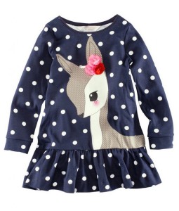 Deer Dotted Rample Tee