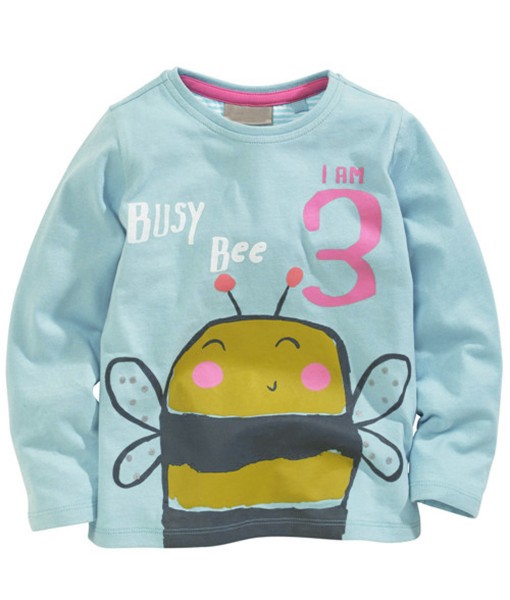 Busy Bee Blue Tee 1