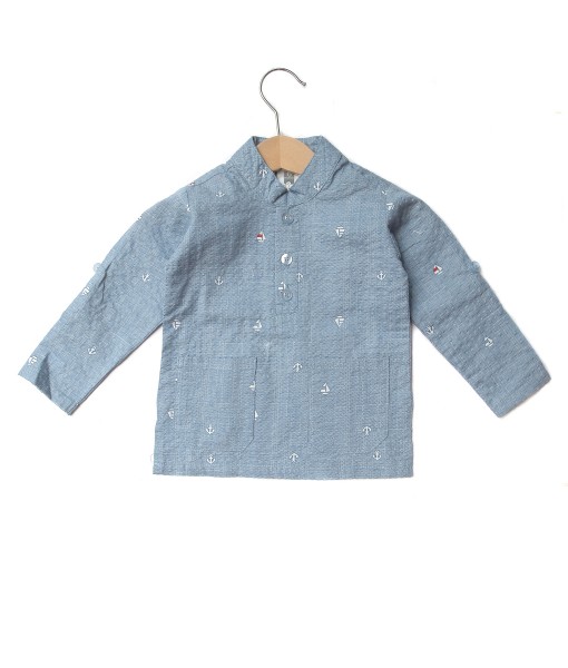 Patterned Longsleeve Koko - Sail 1