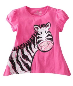 Zebra Pink Tee