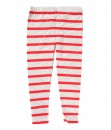 Girl Legging - Grey Red Stripes