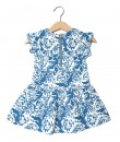 Baby Flower Dress - Blue