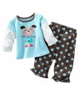 Puppy Polka Blue Tee + Pant