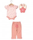 Flower Bodysuit + Pant + Bib