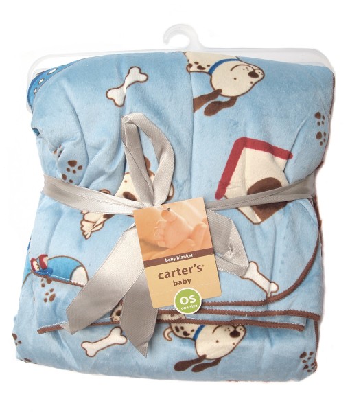 Baby Boy Blanket - Dog House 1