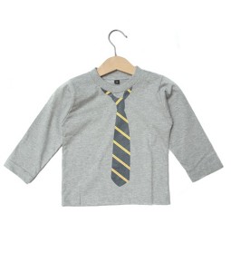 Graphic Tee - Grey Tie