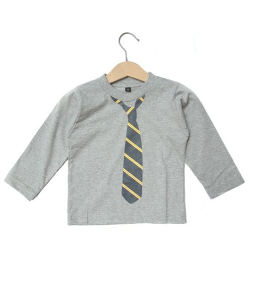 Graphic Tee - Grey Tie 1