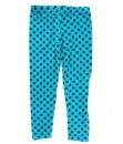 Girl Legging - Blue Black Dotted