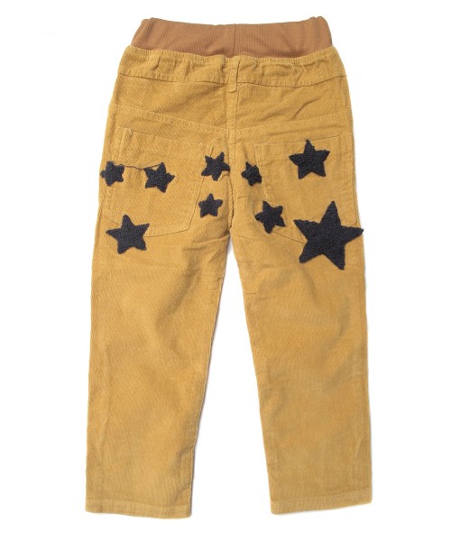 Star Corduroy Beige Pant 1