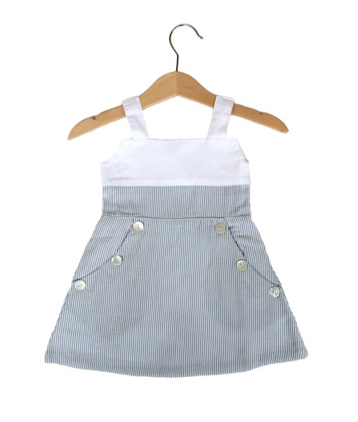 Stripe Apron Dress 1